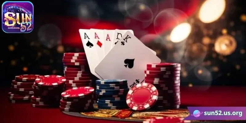 Liêng Sun52 hiển thị rõ các thao tác để người chơi thực hiện